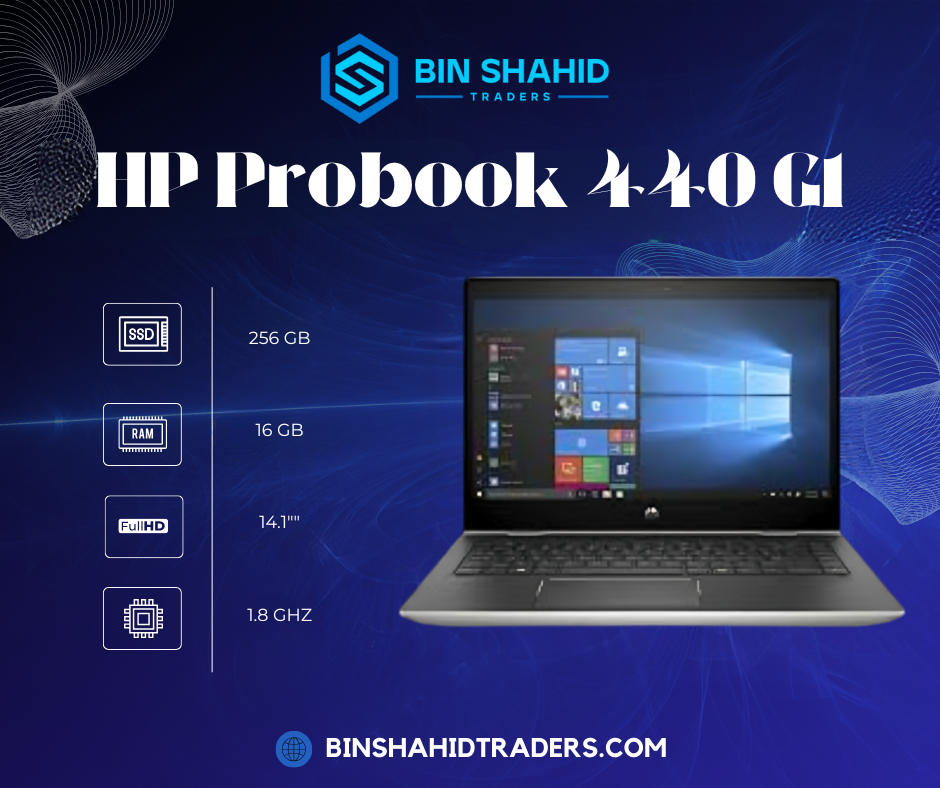 HP Probook 440 G1 - Core i7 8th Generation