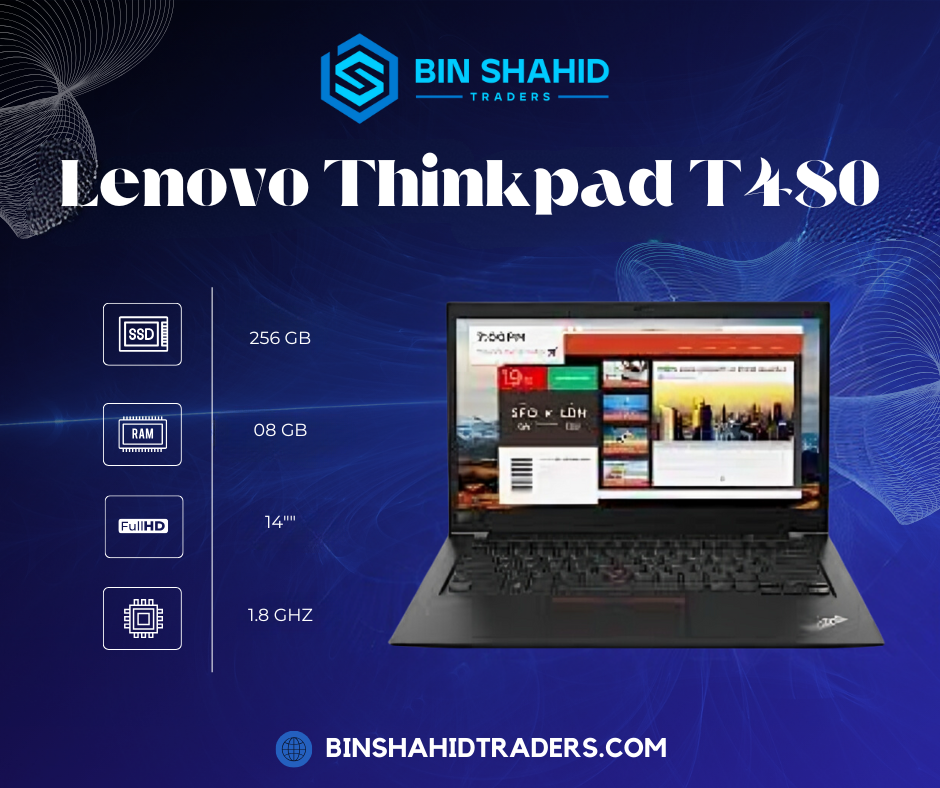 Lenovo ThinkPad T480- Core i7 8th Generation