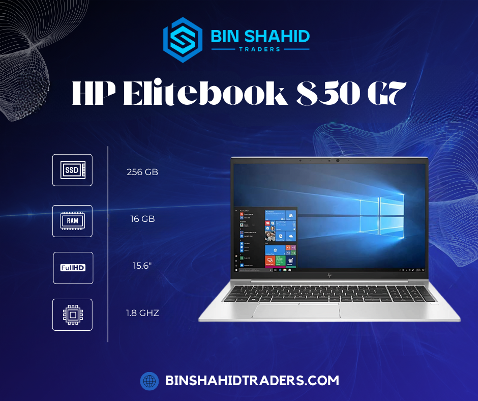 HP Elitebook 850 G7 - Core i7 10th Generation