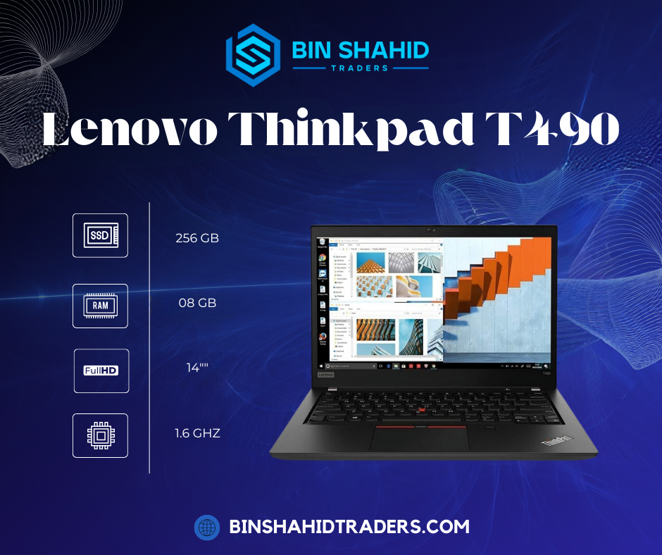 Lenovo ThinkPad T490- Core i5 8th Generation