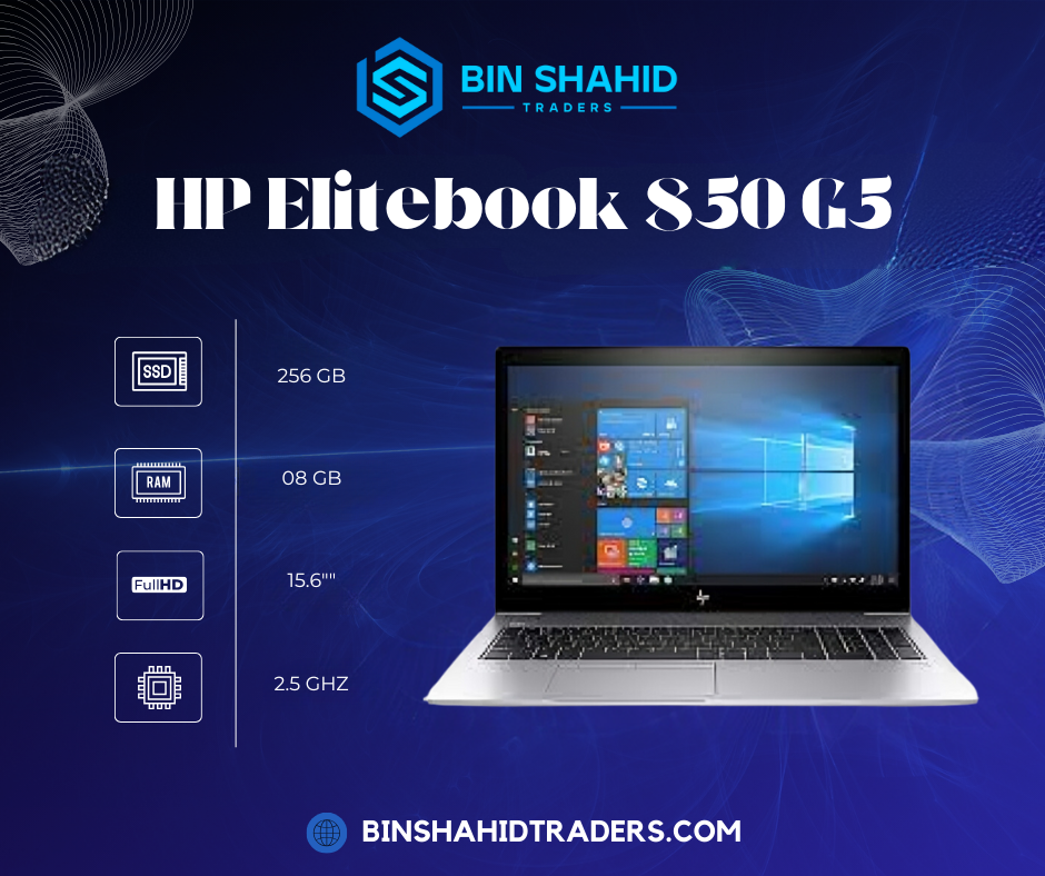 HP Elitebook 850 G5 - Core i5 7th Generation