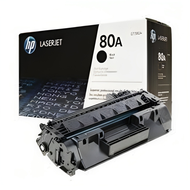 HP 80A Black Original Laser Jet Toner Cartridges, CF280AD1