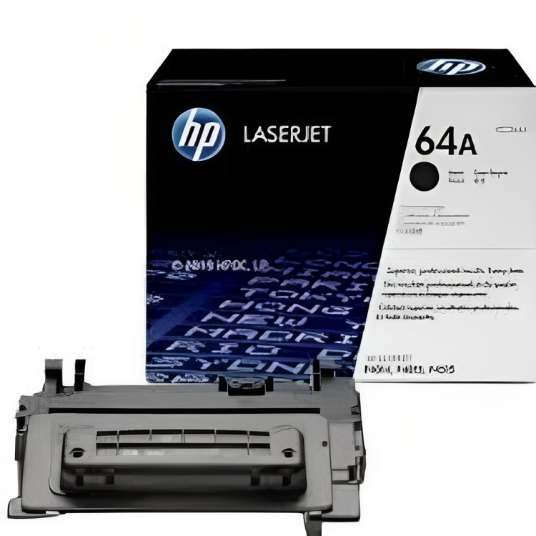 HP 64A Black Original Laser Jet Toner Cartridge, CC364A