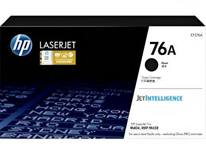 HP 76A Black Original Laser Jet Toner Cartridge