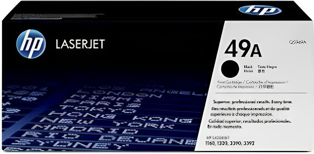 HP 49A Black Original Laser Jet Toner Cartridge, Q5949A