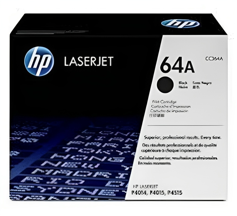 HP 64A Black Original Laser Jet Toner Cartridge, CC364A