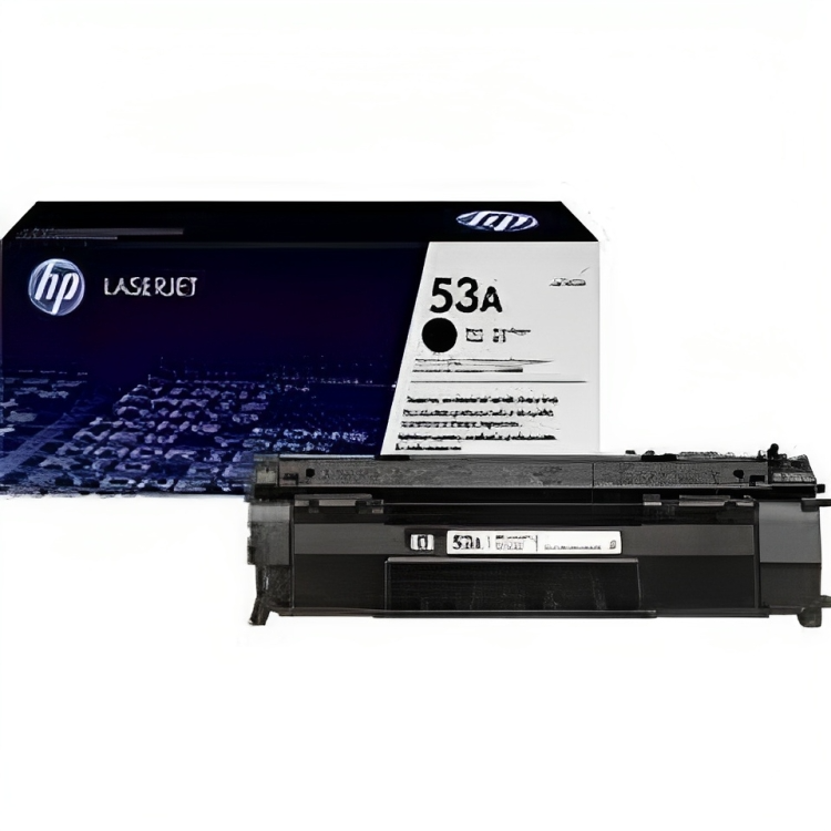 HP 53A Black Original Laser Jet Toner Cartridge, Q7553A