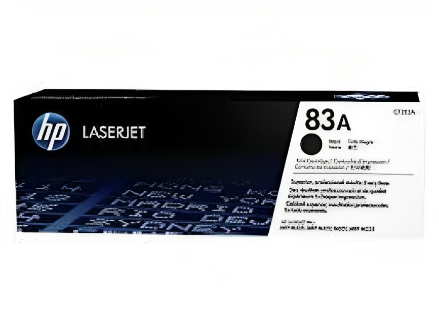 HP 83A Black Original Laser Jet Toner Cartridge, CF283A